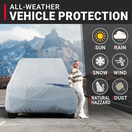 iCarCover 15-Layer Premium All Weather SUV Car Cover. See Size Chart S56