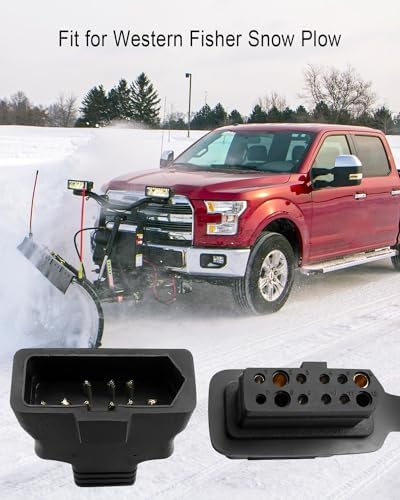 9 Pin Snow Plow Repair Harness Fit for Western Fisher Replace 49308 49317