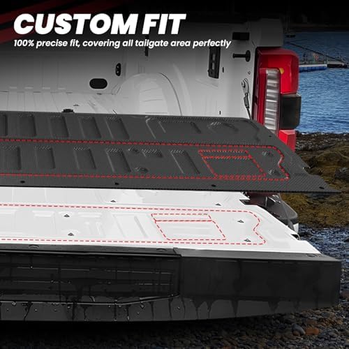 LASFIT Tailgate Mat for Ford Super Duty F250 F350 2027 2026 2025 2024 2023