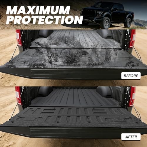 LASFIT Tailgate Mat for Ford F-150 2020 2019 2018 2017 2016 2015