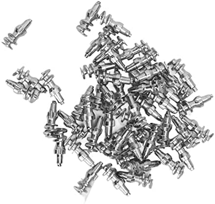 KIMISS Anti-Slip Snow Tire Studs, 50 Pcs Car Tire Spikes, Strong Grip Universal Anti-Skid Tire Studs for Auto Truck Off-Road Vehicles