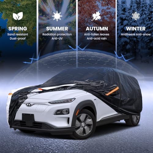 Multi-Layer Car Cover Custom Fit for Hyundai Kona(EV)(2017-2026)