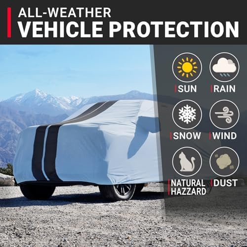 iCarCover Premium Plus Quality All Weather Car Cover. See Size Chart T90