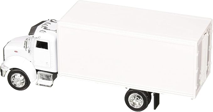 New-Ray 15803D 1: 43 Utility Peterbilt 335 Box Truck White