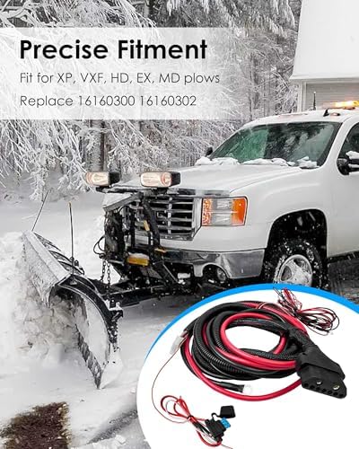 Truck Side Control Harness Compatible with XP VXF HD EX MD Plows Gen 2