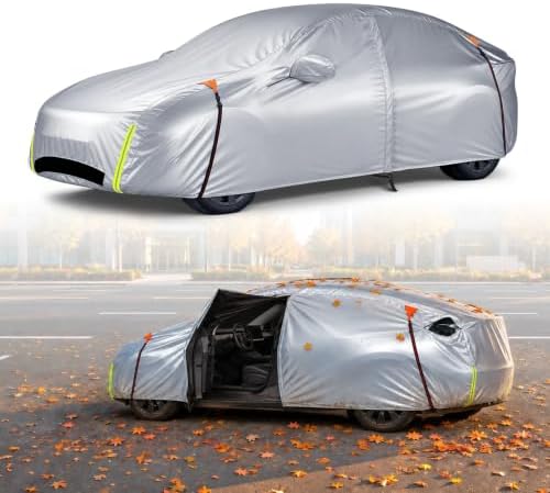 Wigoo Tesla Model Y Car Cover 2020-2026, Waterproof All-Weather Protection