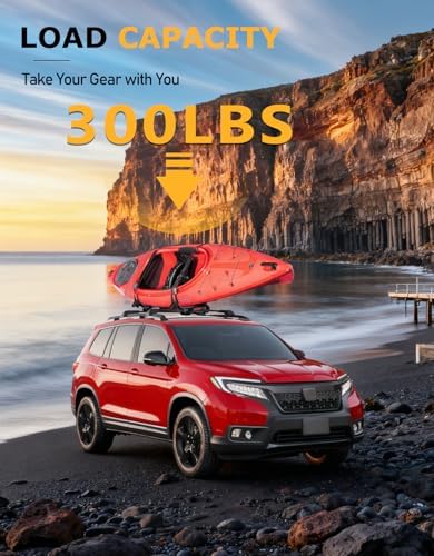 Tuyoung 300lbs Lockable Roof Rack Cross Bars for Honda Passport 2019-2025