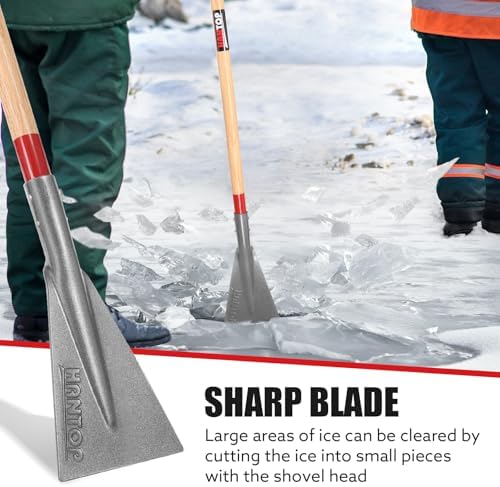 Ice Scraper Snow Ice Chopper Ice Shovel for Driveway Sidewalk