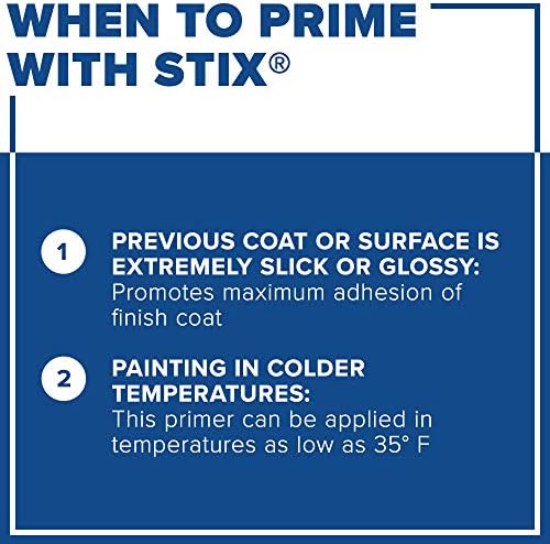 INSL-X SXA11009A-01 Stix Acrylic Waterborne Bonding Primer, 1 Gallon, White