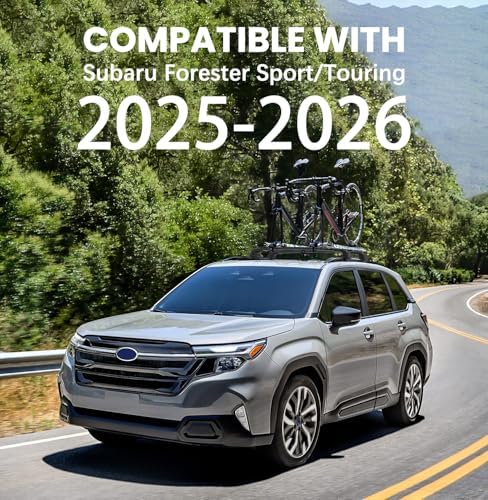 Cross Bar Compatible with 2025 2026 Subaru Forester Sport/Touring