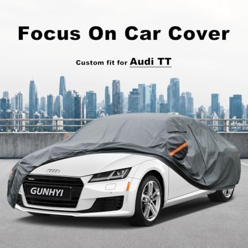GUNHYI Premium Car Cover Custom Fit Audi TT/TTS/TT RS(1998-2023)