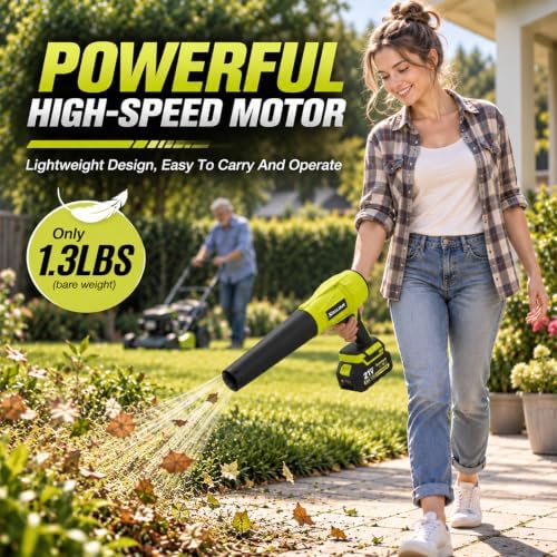 Leaf Blower Cordless Handheld Blower for Makita 18V Battery (Tool Only)