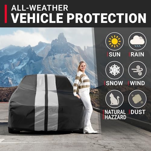 iCarCover Custom Fit [1965-1976 Cadillac DeVille] Premium Car Cover