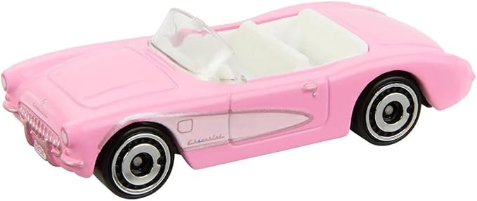 Hot Wheels 1956 Corvette, Barbie The Movie [Pink] Long Card