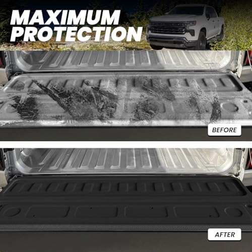 LASFIT Tailgate Mat for Chevy Silverado/GMC Sierra 2500HD&3500HD 2020-2027