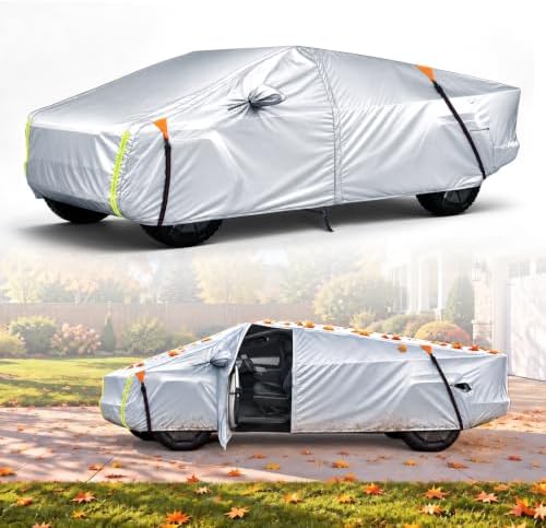 Wigoo Car Cover Compatible with Cybertruck 2024-2026, Waterproof