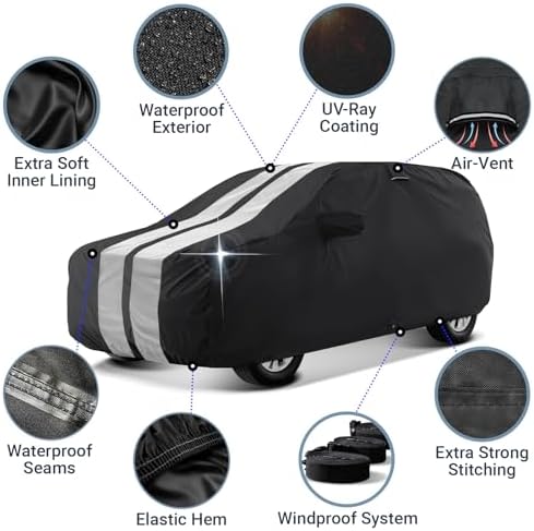 iCarCover Premium Plus Quality All Weather Car Cover. See Size Chart S58