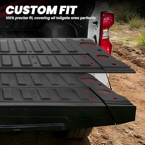 LASFIT Truck Tailgate Mat for Chevy Silverado/GMC Sierra 1500 2019-2026