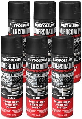 Rust-Oleum Rubberized Black Undercoating Rust Resistant Spray Paint
