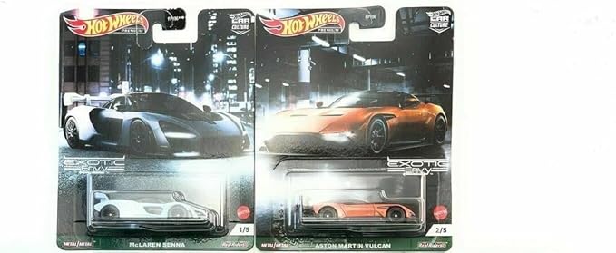 Hot Wheels Car Culture 2021 Exotic Envy Complete Set of 5 Vehicles