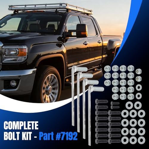 7192 Snow Plow Mount Bolt Kit for Chevy GMC 2500 3500 11-19