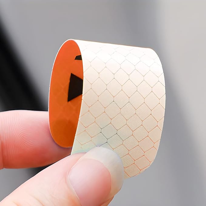 8PCS Reflective Open Warning Stickers for Car Door, Night Visibility Auto Safety Prompt Decals, Anti-Collision Protective Strip Tape, Car Accessories Universal for Truck, SUV, Van (Orange)