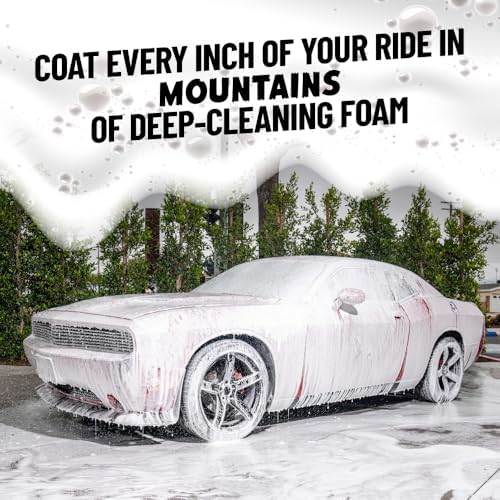 Chemical Guys, TORQ Foam Cannon & Tough Mudder Heavy Duty Soap, 1 Gallon