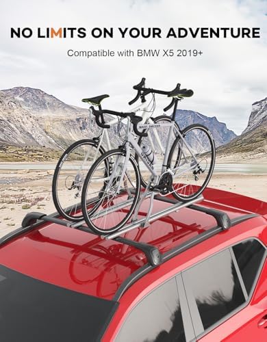 Wonderdriver 330lbs Roof Rack Cross Bars for BMW X5 G05 2019-2026