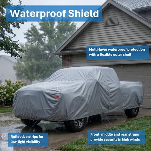 EzyShade Truck Cover Waterproof All Weather. See Truck Size-Chart. Size T5