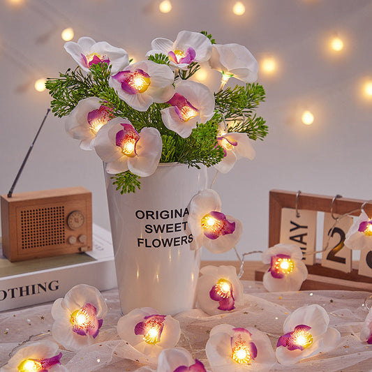 Led Simulation Phalaenopsis Lamp Outdoor Waterproof Courtyard Home Decor
