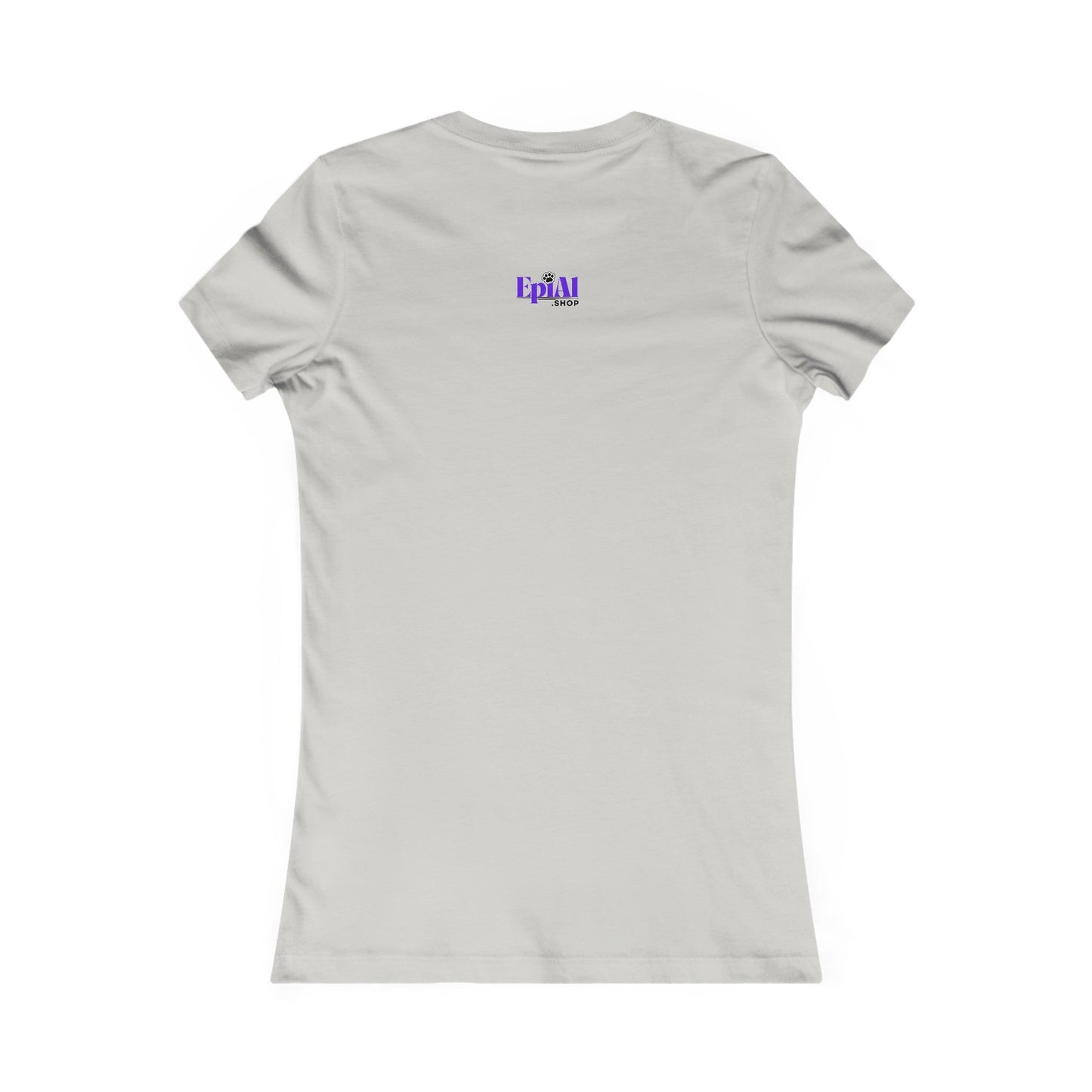 Mama Cat Mama Women’s Slim Fit Tee – Cat Mom Word Design Shirt