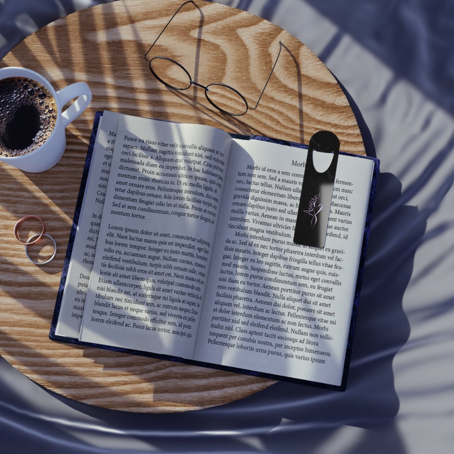 Aware | Epilepsy Awareness Aluminum Bookmark