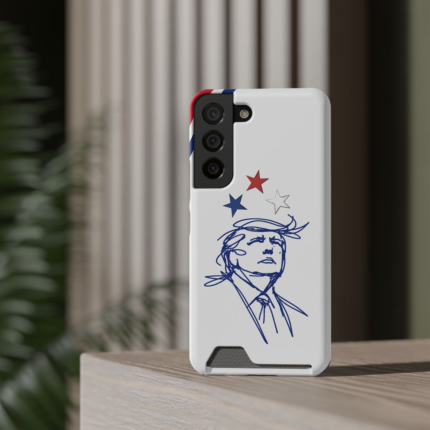 Minimal Line Portrait MagSafe iPhone Case — Say Less Edition