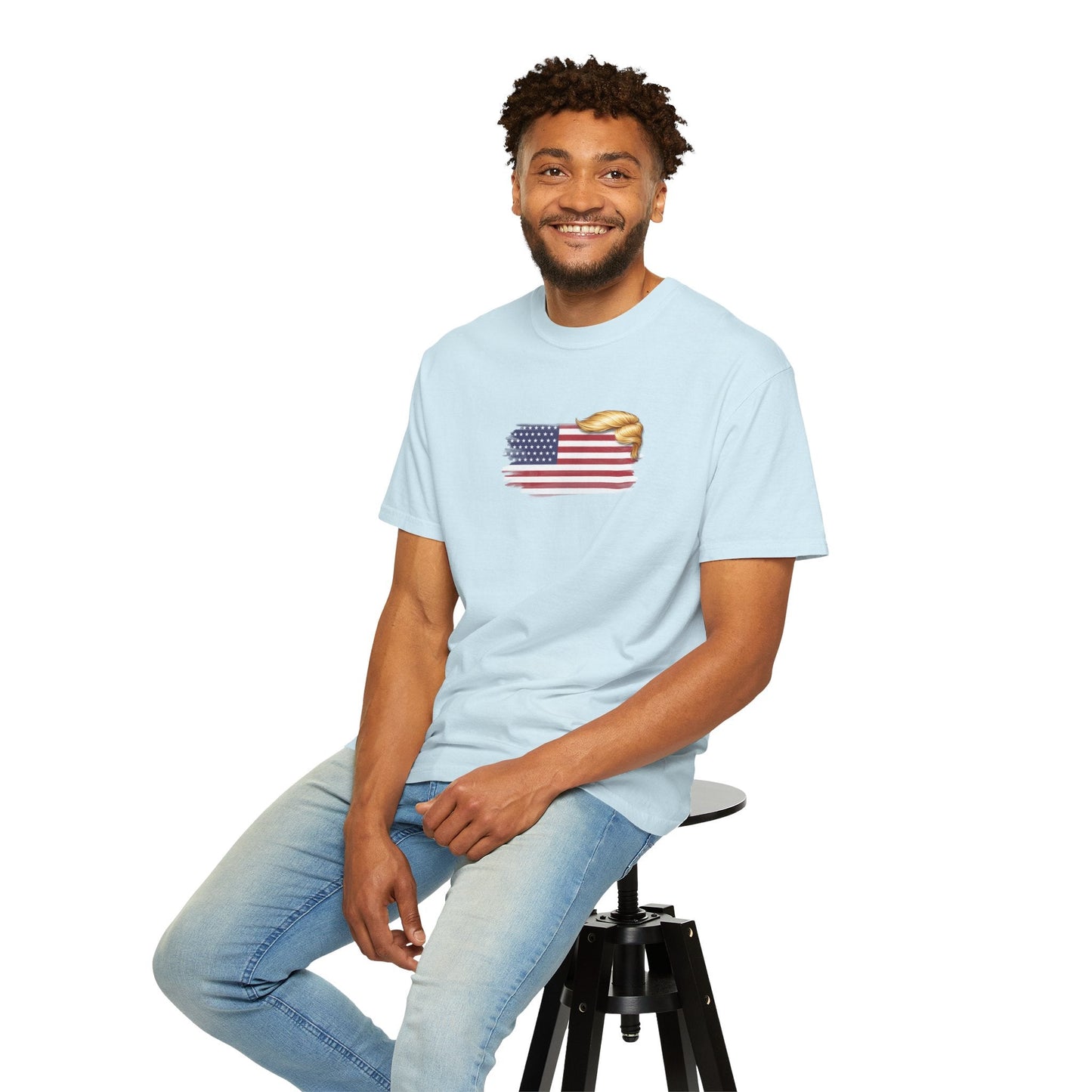 Stars, Stripes & Swoop | Political Parody T-Shirt