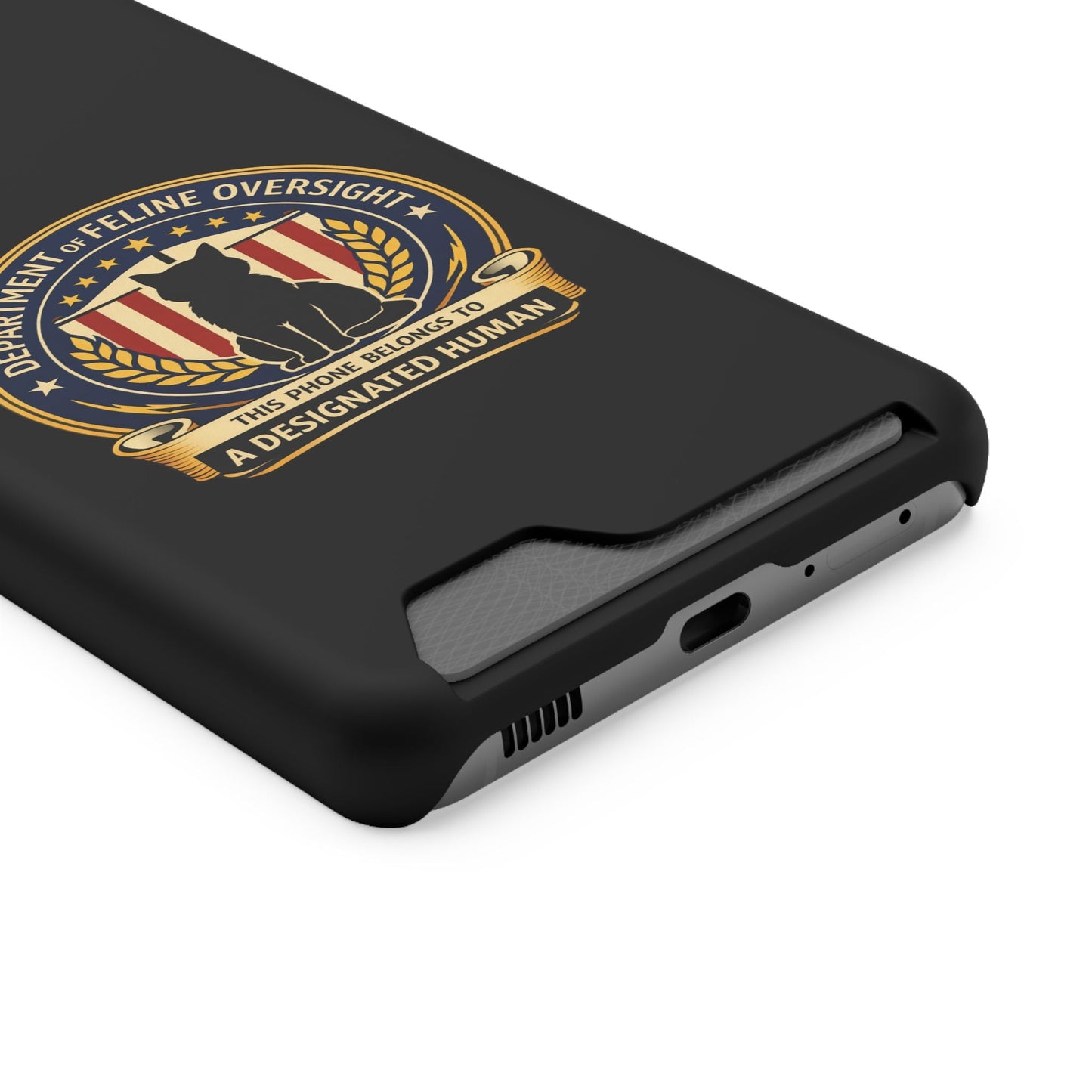 Department of Feline Oversight MagSafe iPhone Case — Designated Human Edition