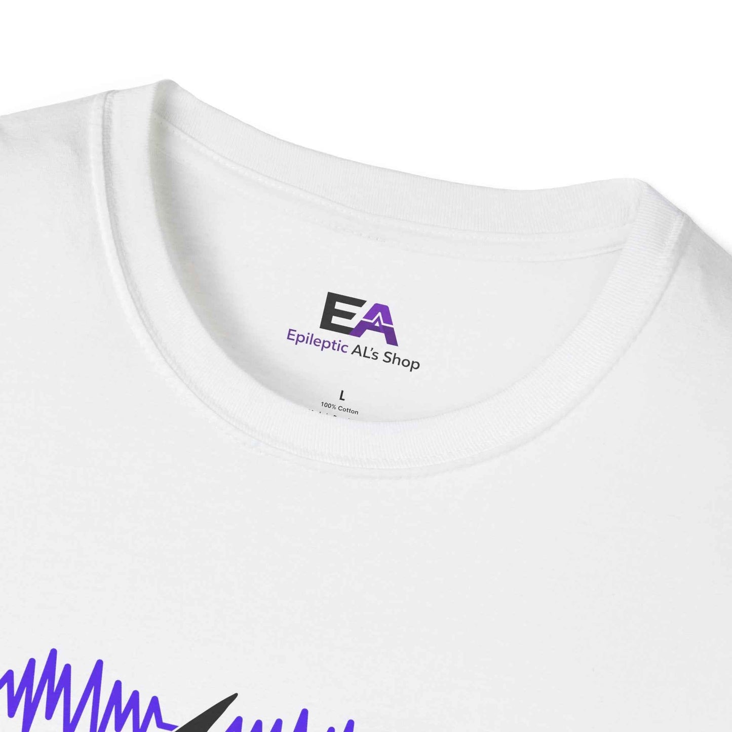 Signal Interference Tee — Quiet Static, Visible Spark