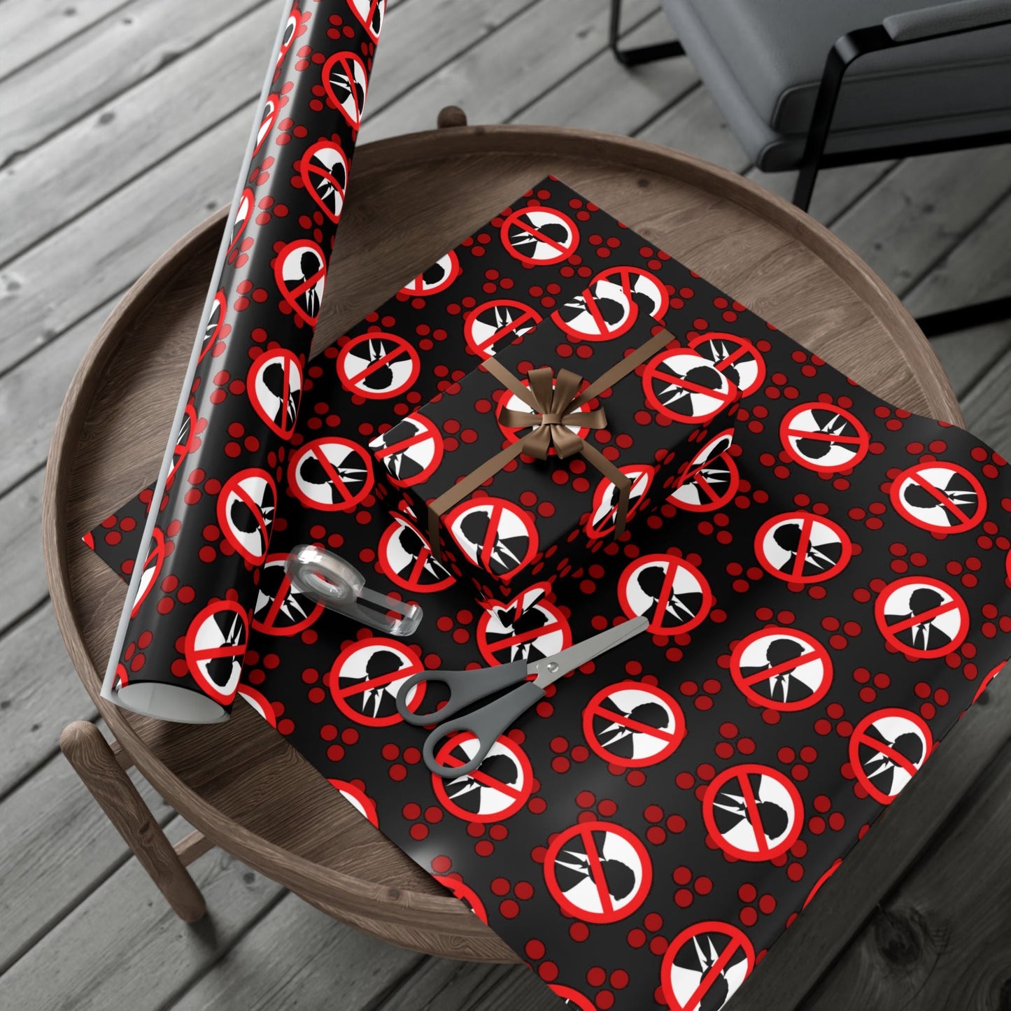 “Absolutely Not” Novelty Gift Wrap – Loud Opinions, Quiet Packaging