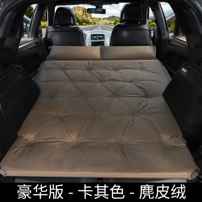Inflatable Car Bed for Travel and Camping (SUV Compatible)