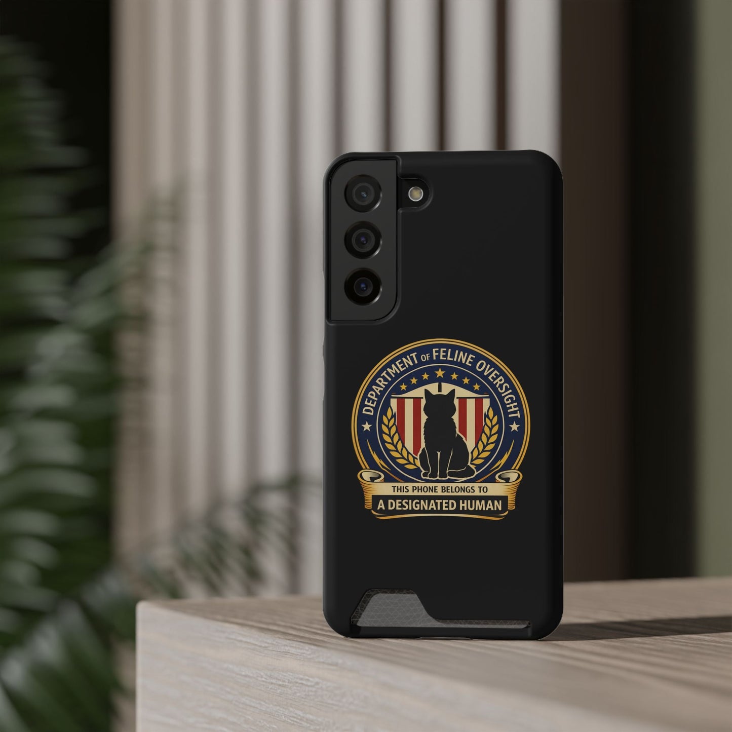 Department of Feline Oversight Samsung Case — Designated Human Edition