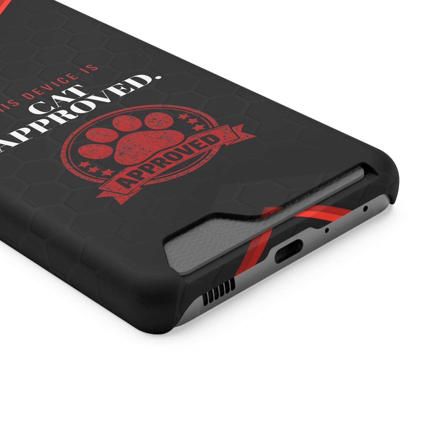 Cat Approved iPhone Case — Official Stamp Edition