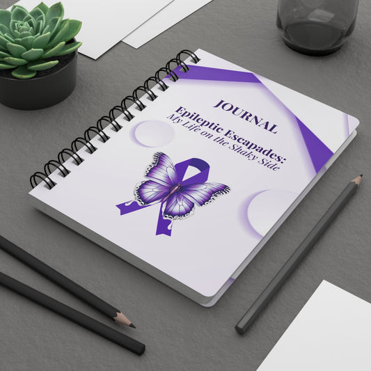 Epileptic Journey Spiral Bound Journal