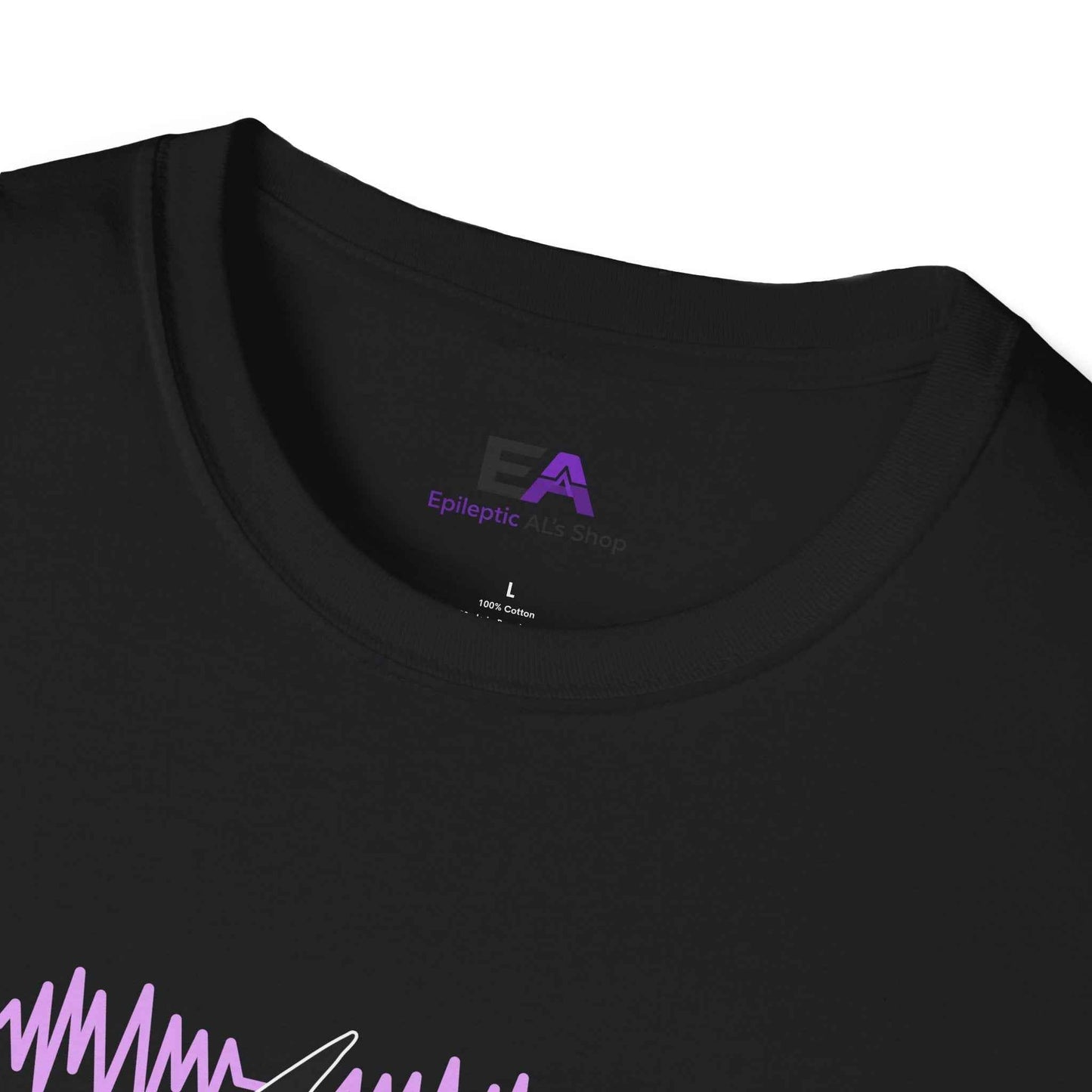 Signal Interference Tee — Quiet Static, Visible Spark