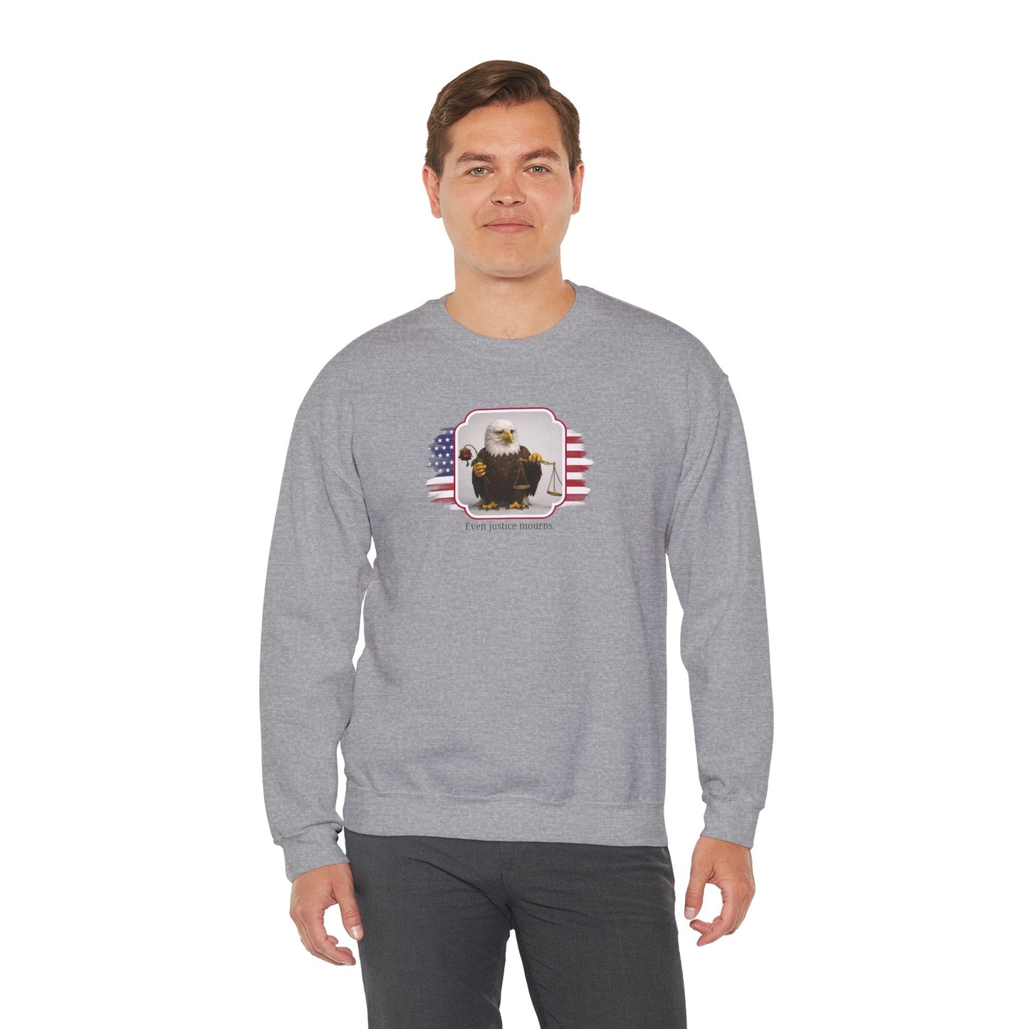Even Justice Mourns Political Parody Sweatshirt