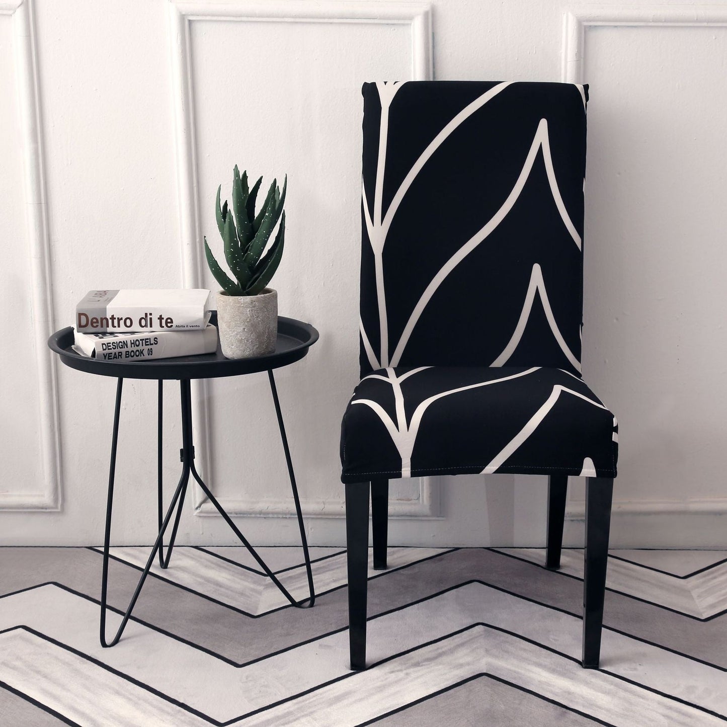 Stretch Chair Cover Dining Room Set One-piece Chair Cushion