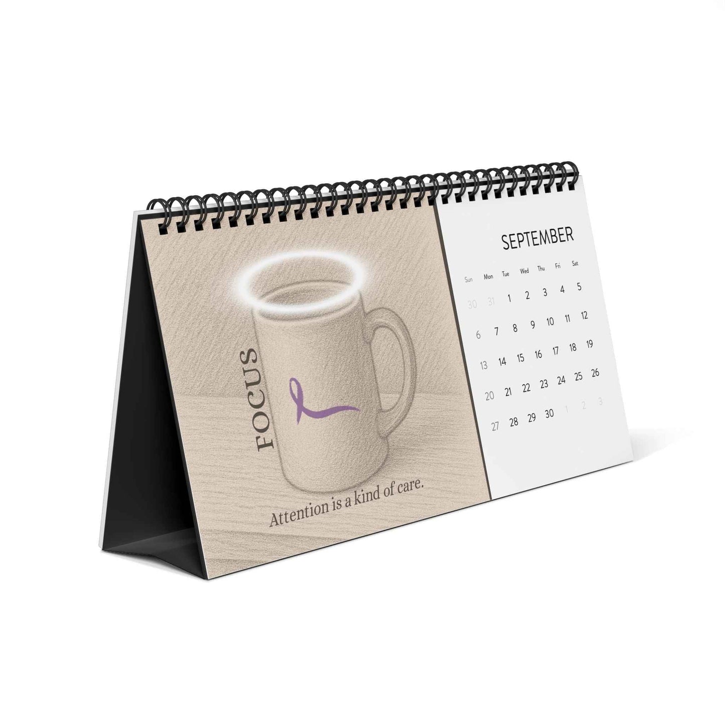 The Quiet Between Desk Calendar | A Year of Presence & Resilience