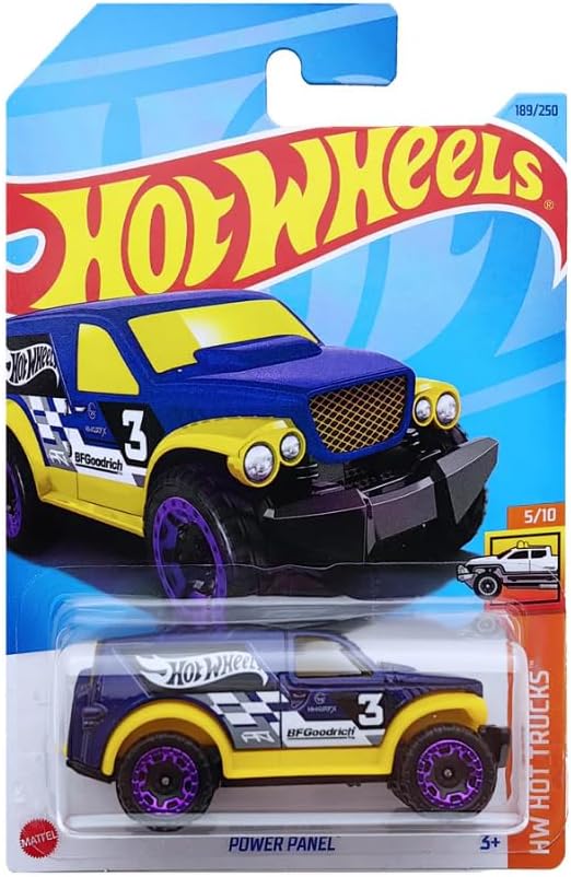 Hot Wheels Hot Trucks Die-Cast Cars, 5-Pack, Random Hot Trucks Collection, Random Trucks (Styles May Vary)