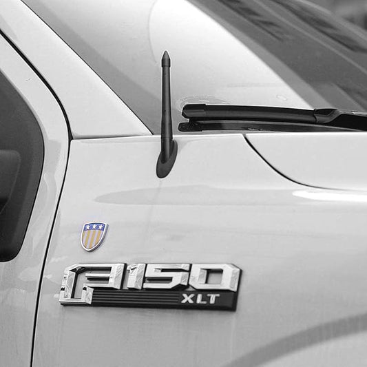 KSaAuto Short Antenna for Ford F150 2009-2025, 4.5 Inch Car Antenna for F150 F250 F350 Bronco Truck Replacement Antenna Ford F150 Accessories