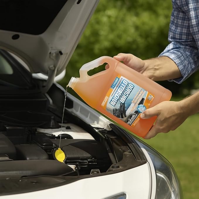 ABRO Car Windshield Washer Fluid: 1 Gallon, All Season/Weather Vehicle Window Cleaner | Streak-Free Clean | Bug and Tar Remover for Cars - 2 Pack