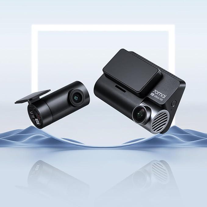 70mai 4K Dash Cam Front and Rear, 4K+1080P Dual STARVIS 2 Car Dash Camera for Cars, 4G LTE Remote Access, AI Motion Detection, WiFi 6, 5 GPS, 24H Parking Mode, HDR Night Vision, Voice Control, ADAS