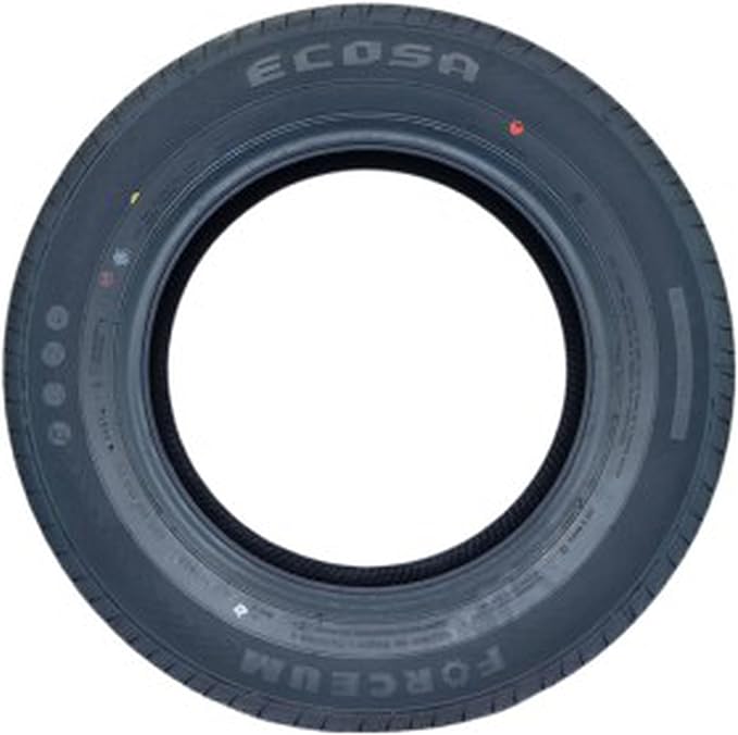 Forceum Ecosa All-Season Passenger Car Touring Radial Tire-175/70R13 175/70/13 175/70-13 82H Load Range SL 4-Ply BSW Black Side Wall UTQG 400AA